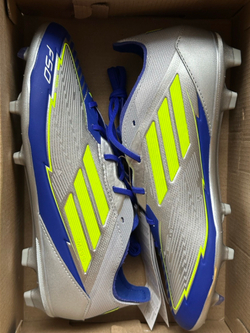 Бутсы adidas F50 Elite Messi FG Junior - серебряный