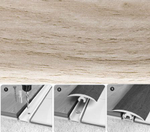 Профиль гибкий "Flex line" №158 6м "Cezar"