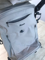 Коляска прогулочная Babalo 2024 Коричневый текстиль на черной раме