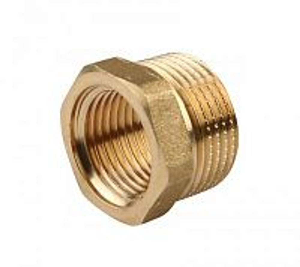 Футорка Millennium 1 1/2&quot; ш х 3/4&quot; г, латунь