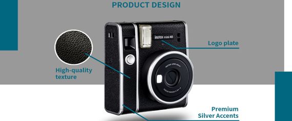 Fotoaparat \ Фотоаппарат Instax Intax Mini 40 Black