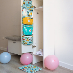 Коврик для переобувания. Машинки принт