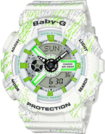 Японские наручные часы Casio Baby-G BA-110TX-7A с хронографом