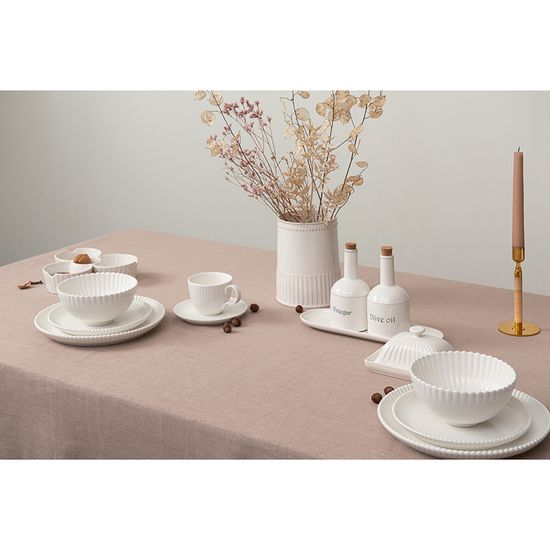 Набор из двух чайных пар белого цвета из коллекции kitchen spirit, 275 мл