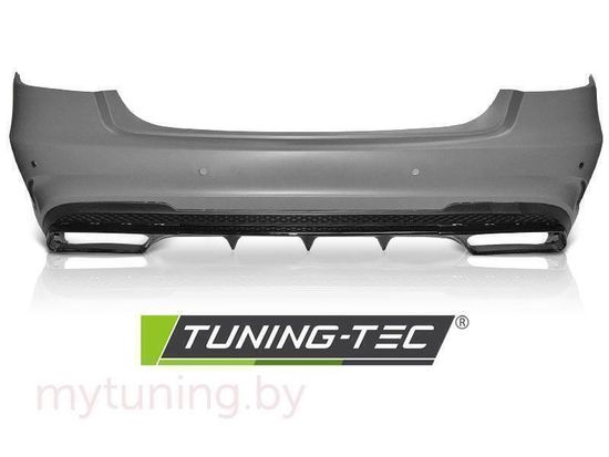 Задний бампер 4D E63 AMG STYLE для Mercedes E W212 FL