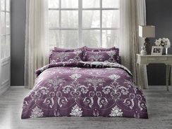 Постельное белье  ARREDO фиолетовый  TIVOLYO HOME