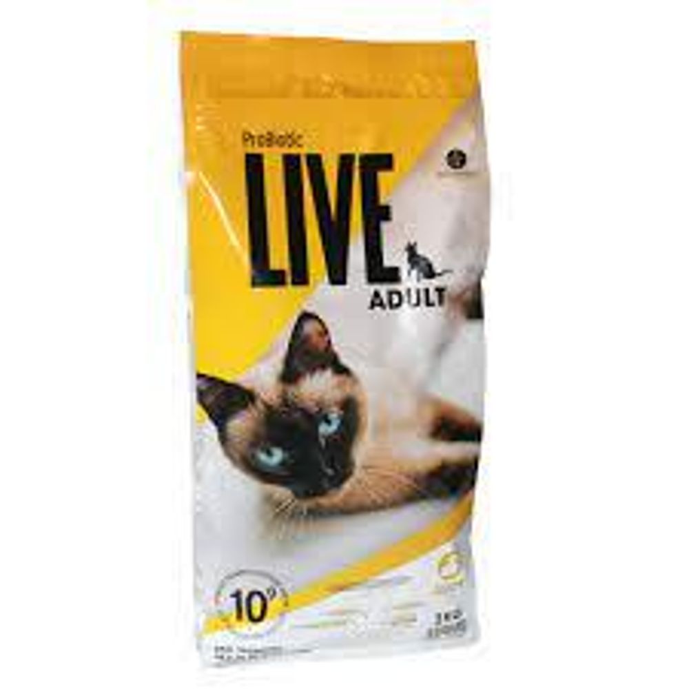 Сухой корм Probiotic Live для кошек утка 400 г