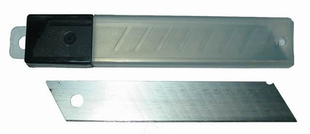 Лезвие запасное для ножа 0,3-18 мм 14 сегментов 10 шт SKRAB 26783