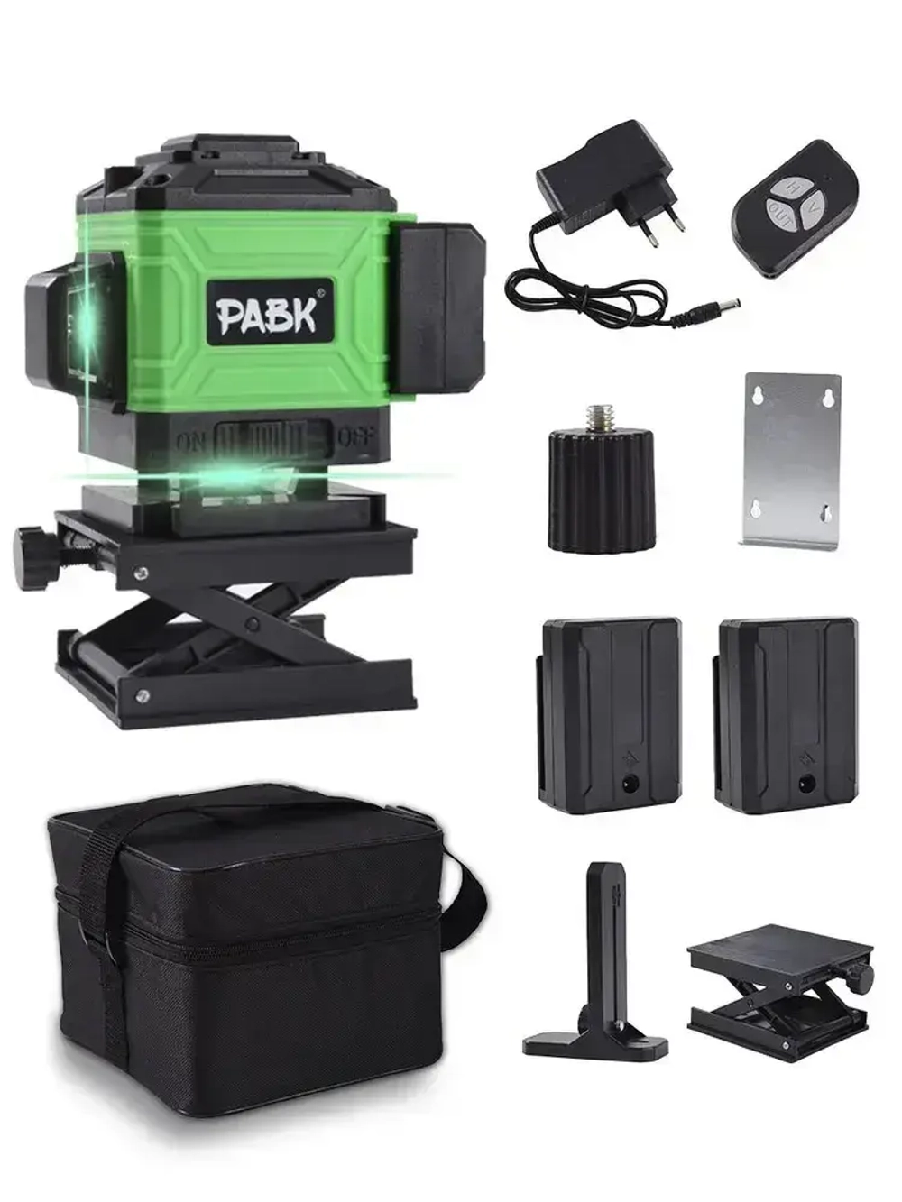 Лазерный уровень нивелир 3D/12 линий С подставкой