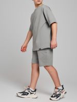 Костюм для мальчика Азарт-2 Виотекс СЕРЫЙ