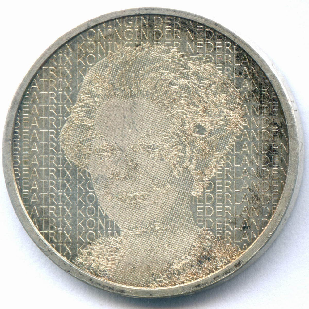 5 евро 2006 год. Нидерланды. 400 лет со дня рождения Рембрандта. Серебро BrUNC