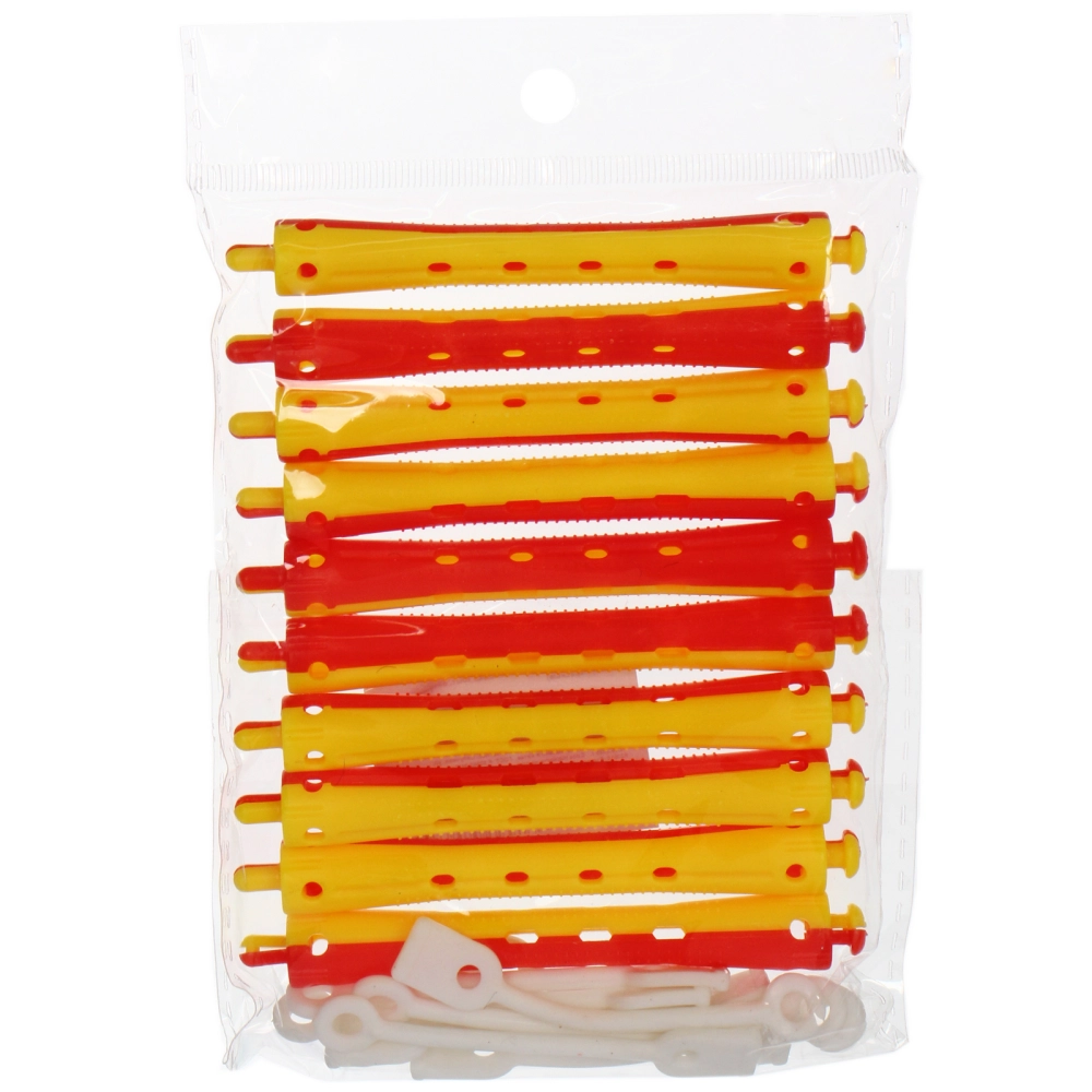 Бигуди пластмассовые-коклюшки 10шт, d=10мм