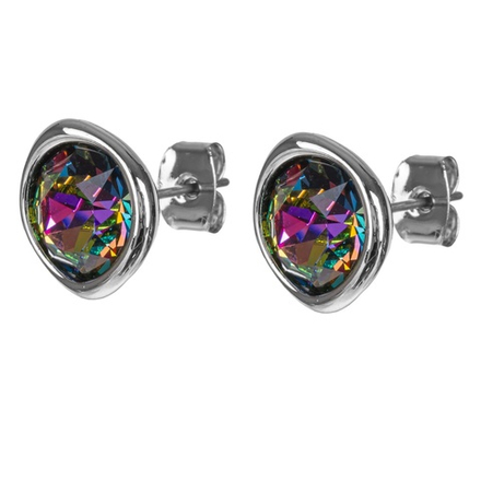 Серьги пусеты Fiore Luna Virtual Medium A1909.19 M/S