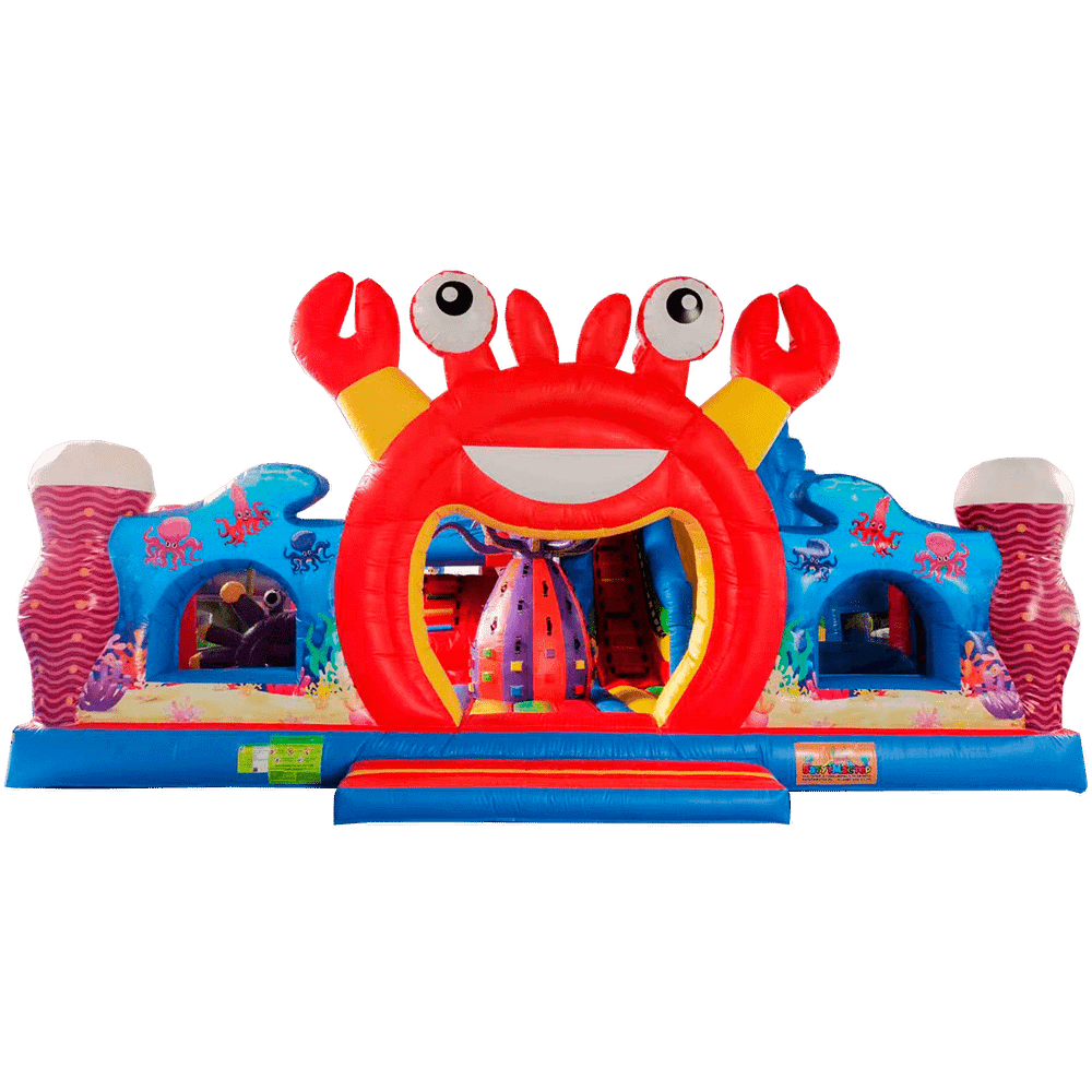 Коммерческий надувной батут «Крабиссимо» 11*9*7 м