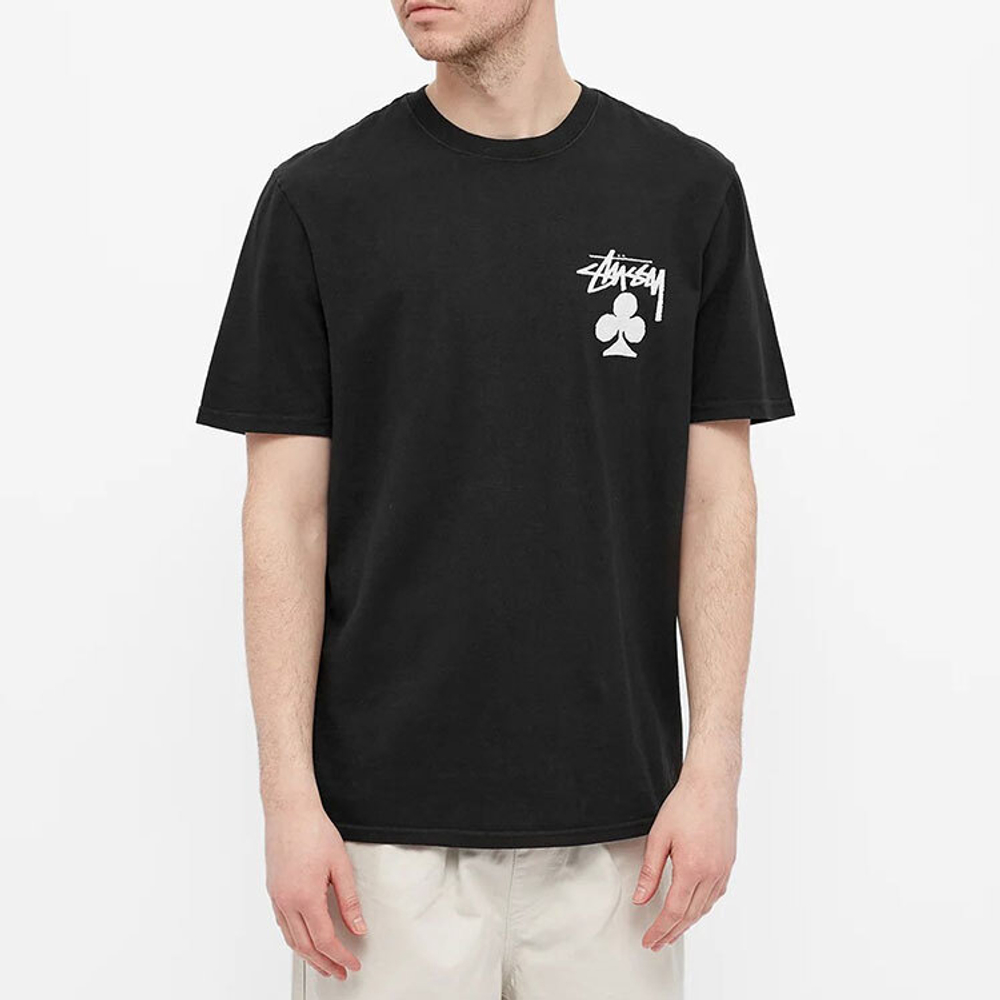 Футболки Stussy Club Pig Dyed Tee Logo T, 1904670