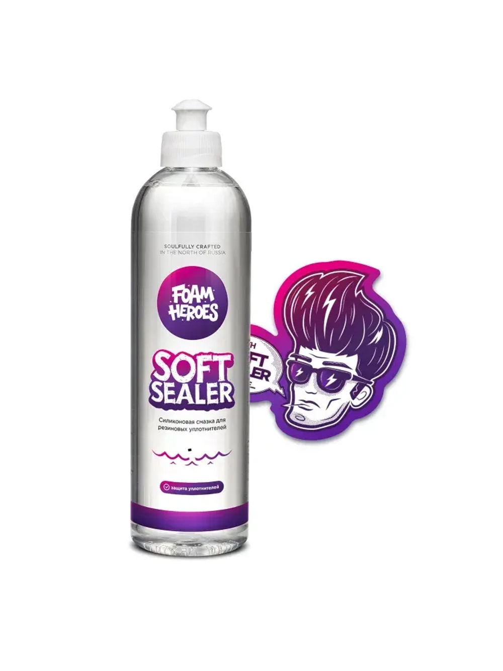 Foam Heroes Soft Sealer силиконовая смазка для резиновых уплотнителей, 500мл