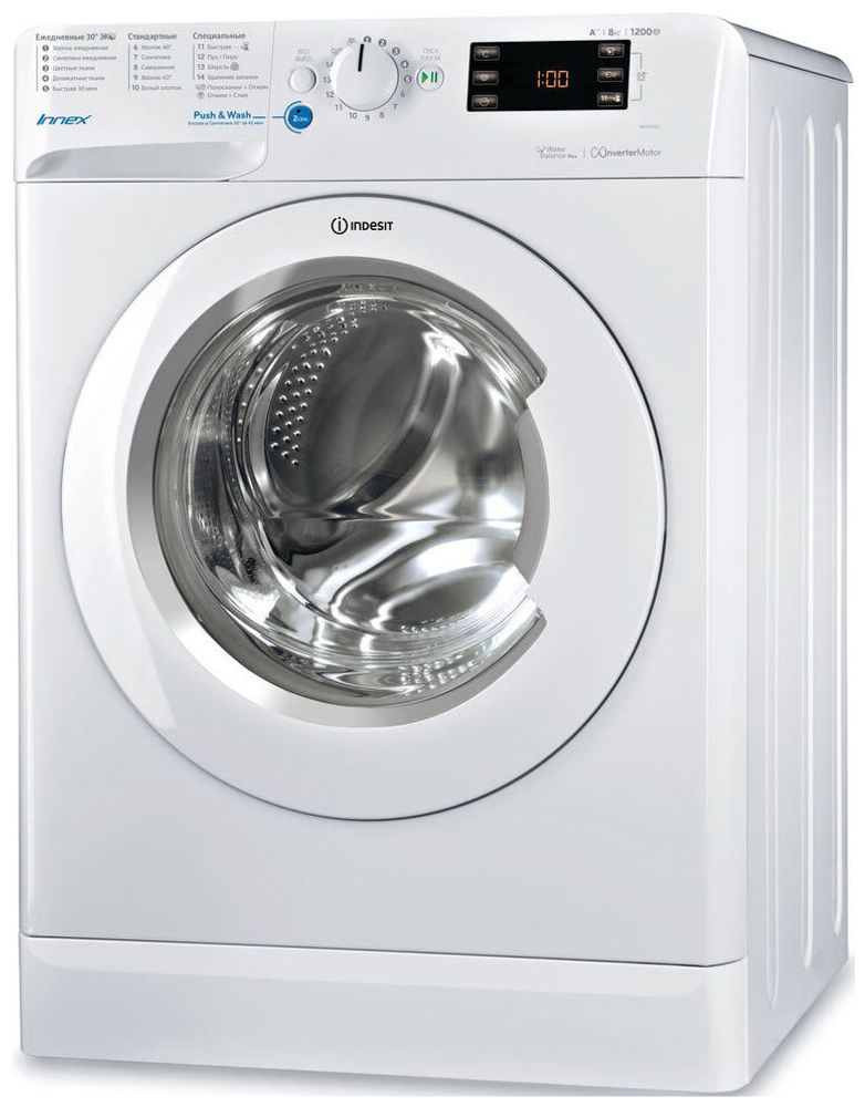 Indesit BWE 81282 L белый Стиральная машина