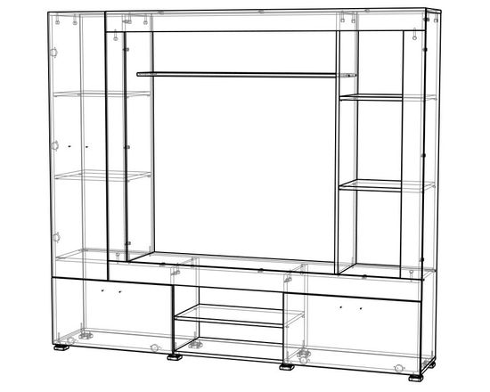 Гостиная ЛАЙТ левая