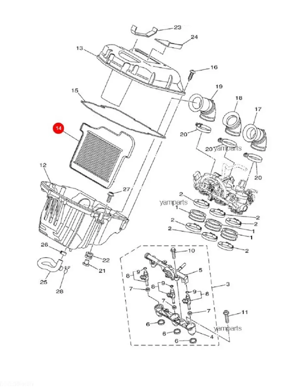 Фильтр Воздушный