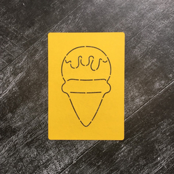 Рожок мороженого №4