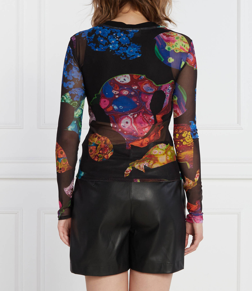 Блузка Desigual - черный(23WWTK06)