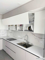 Кухня с антресолями на заказ