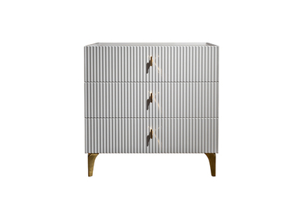 Комод Garda Decor Дориа(Doria) белый 74*40*76 см