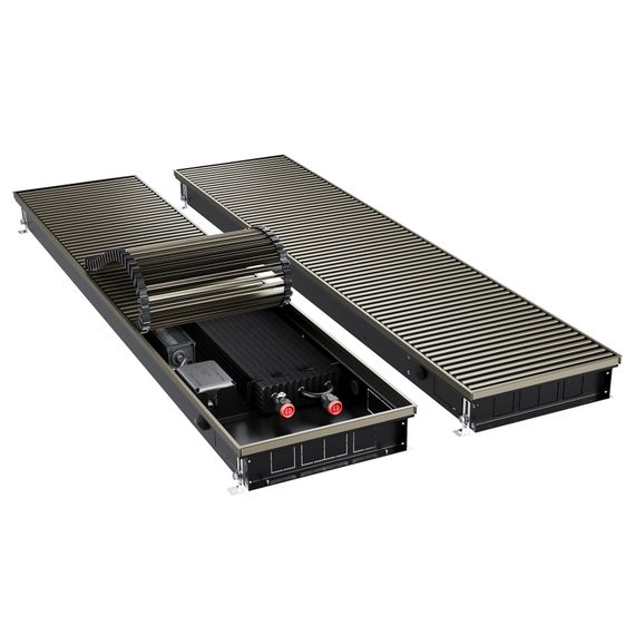 Конвектор внутрипольный Royal Thermo ATRIUM TURBO-80/300/1500-DG-U-DB