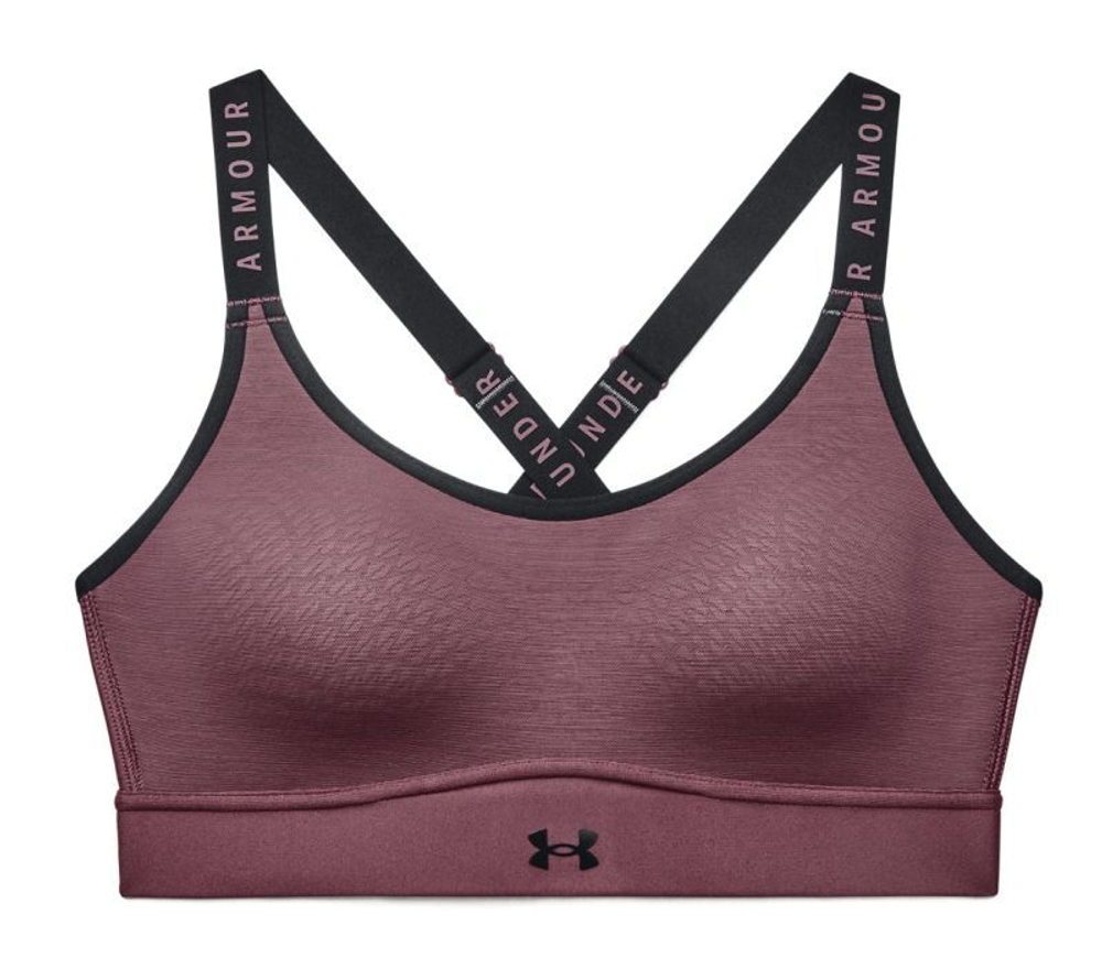 ТОП теннисный Under Armour Women's Infinity Mid Sports Bra - Фиолетовый