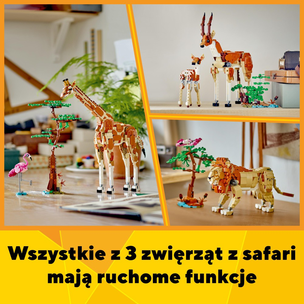 LEGO Creator - Дикие животные с сафари 3в1 31150