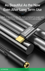 Адаптер Baseus L54 Black (CATL54-01)