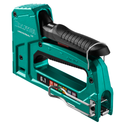 KRAFTOOL Universal-HD, 6-в-1: 53 (A/10/JT21) 23GA (6 - 14 мм)/140 (G/11/57) 20GA (8 - 14 мм)/13/53F/300/500, универсальный алюминиевый степлер (3188)