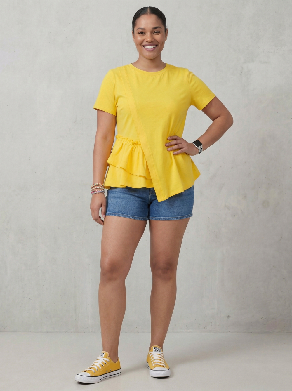 Футболка полубаска