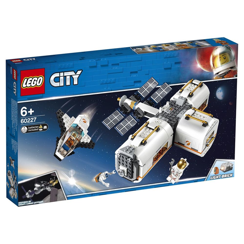 Лунная космическая станция City Space Port LEGO