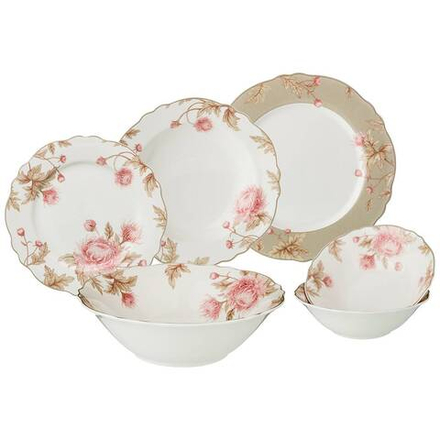 СТОЛОВЫЙ СЕРВИЗ LEFARD "АСТРА" НА 6 ПЕР. 21 ПР. (КОР=2НАБ.)