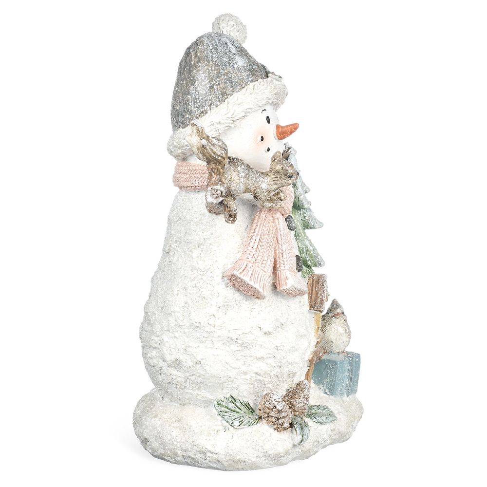 СТАТУЭТКА "СНЕГОВИК" С LED-ПОДСВЕТКОЙ 14,5Х11,5Х22,7 СМ