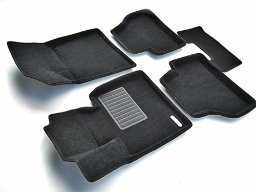Коврики салона для BMW X3 (F25)/ X4 (F26) (2010-2016) Euromat 3D Business черные. Арт. EMC3D-001210