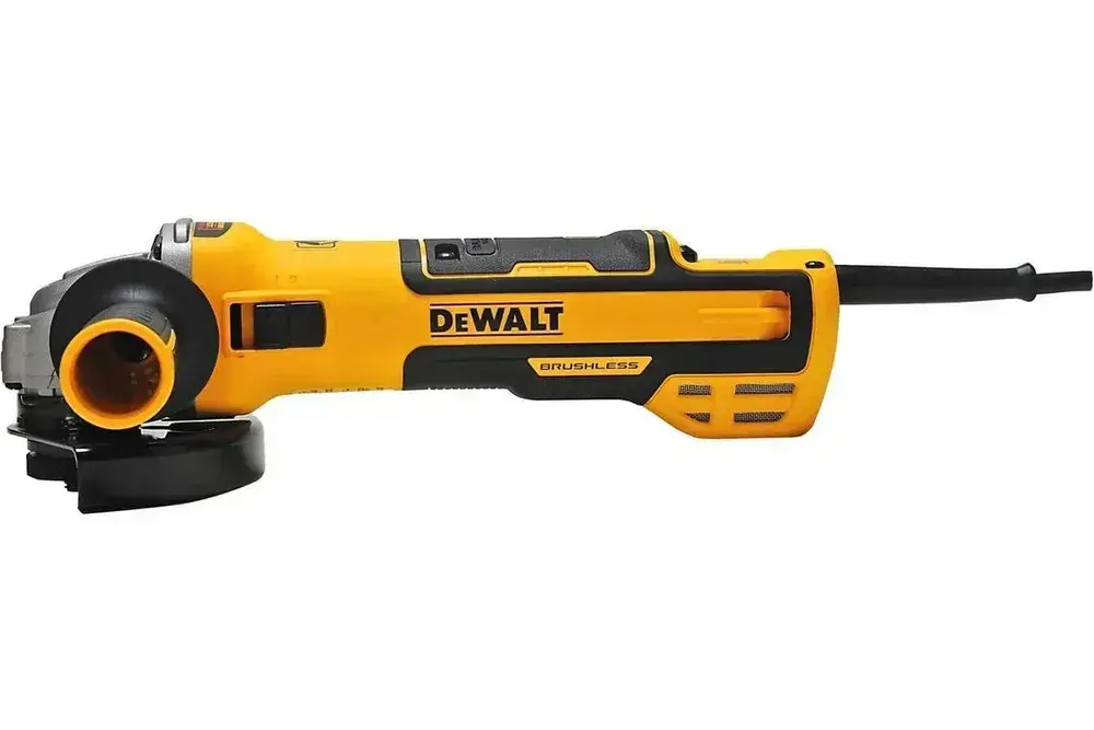 Угловая шлифмашина с регулировкой оборотов, бесщёточная, DEWALT DWE4357, 125 мм, 1700 Вт
