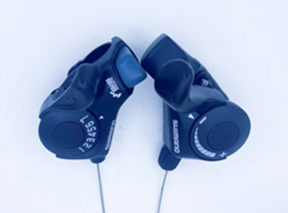 Комплект L+R шифтеров Shimano 3ск.+7ск. (SL-TX30-7R/LN)