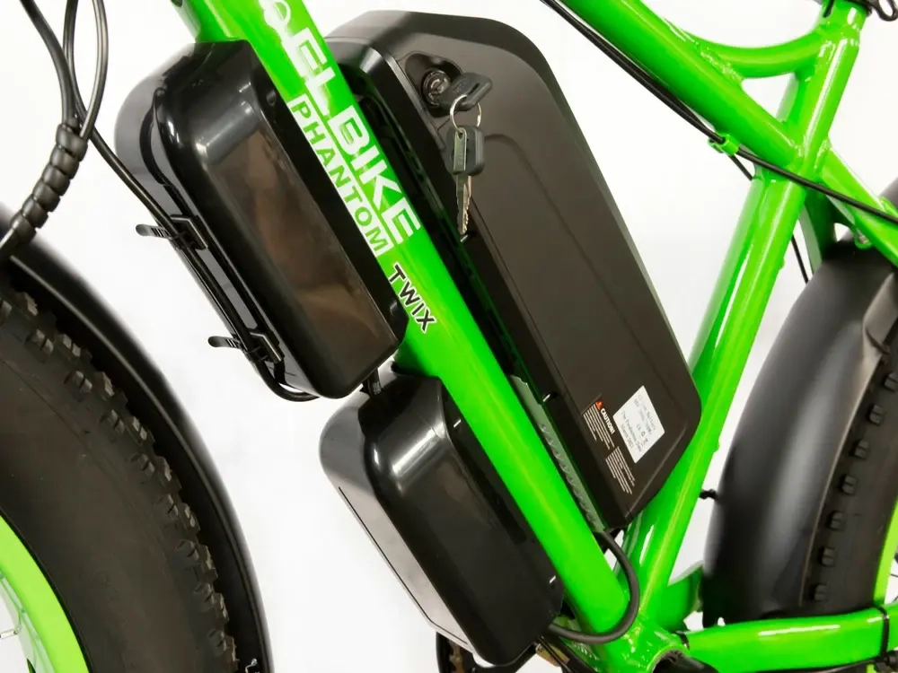 Электрофэтбайк Elbike Phantom Twix (Черный)