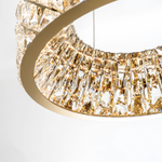 Подвесная светодиодная люстра Modelux ML.335.400 GD