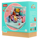 Конструктор блочный Слубан "Любимая комната" (8шт в шб.) (Арт. M38-B0791)