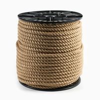 Веревка джутовая 12 мм 100 м