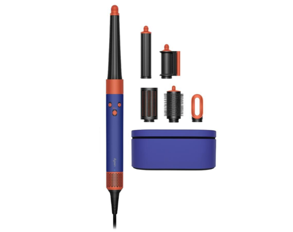 Стайлер Dyson HS08 Airwrap iD Long Barrel (2024) Vinca Blue/Topaz Orange