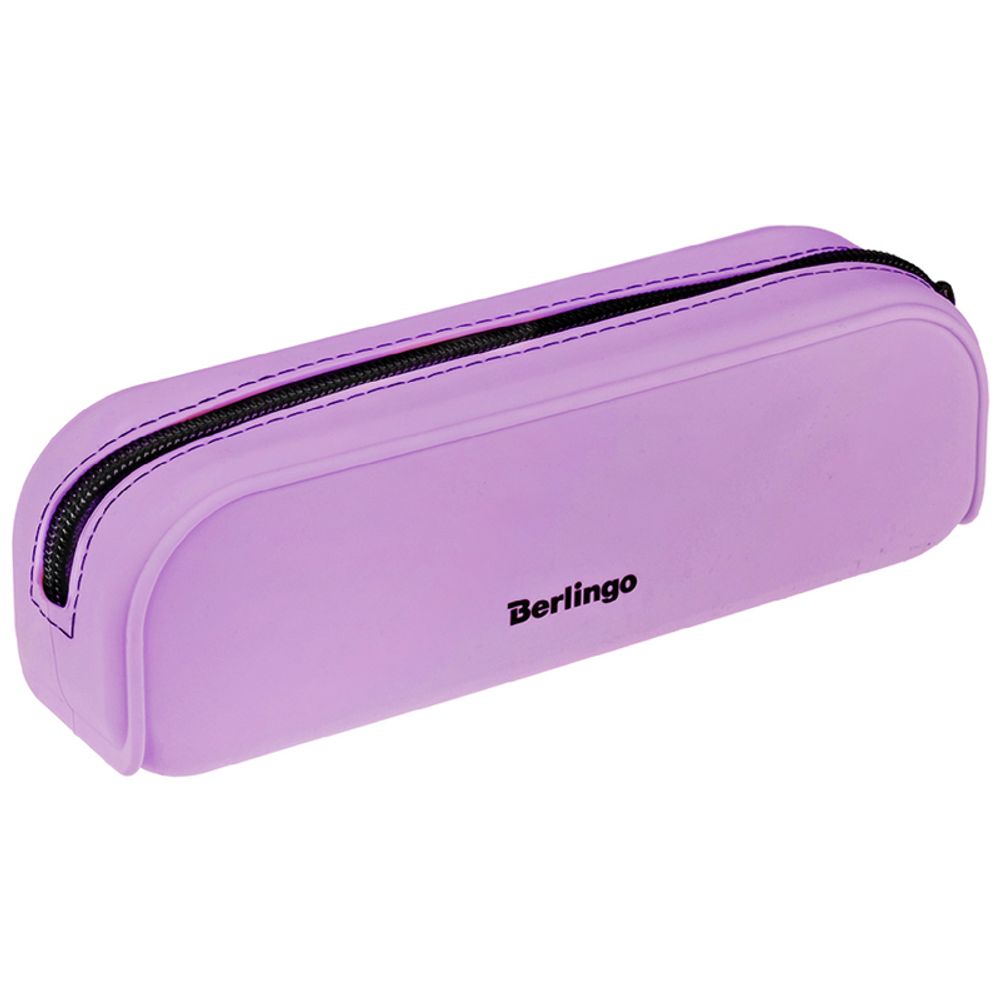 Пенал мягкий 200х60х50 Berlingo Hello meow, силиконовый