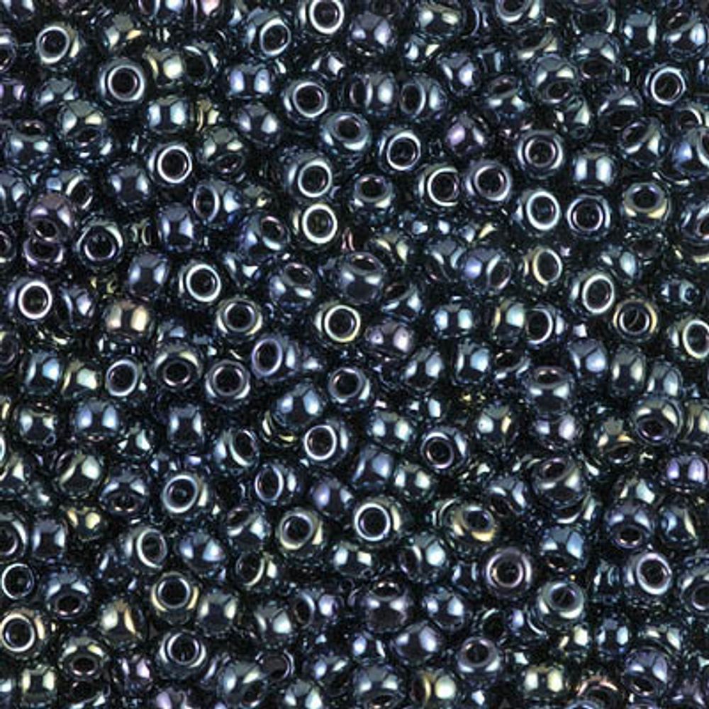 Miyuki Seed Beads 8/0 Gunmetal Iris SB0456