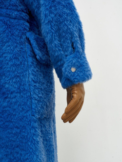 Шуба женская чебурашка тедди эко, SilverFox (арт. 1206)