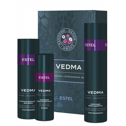 Набор для волос Vedma by Estel (Шампунь 250 мл., маска 200 мл., масло-эликсир 50 мл.)