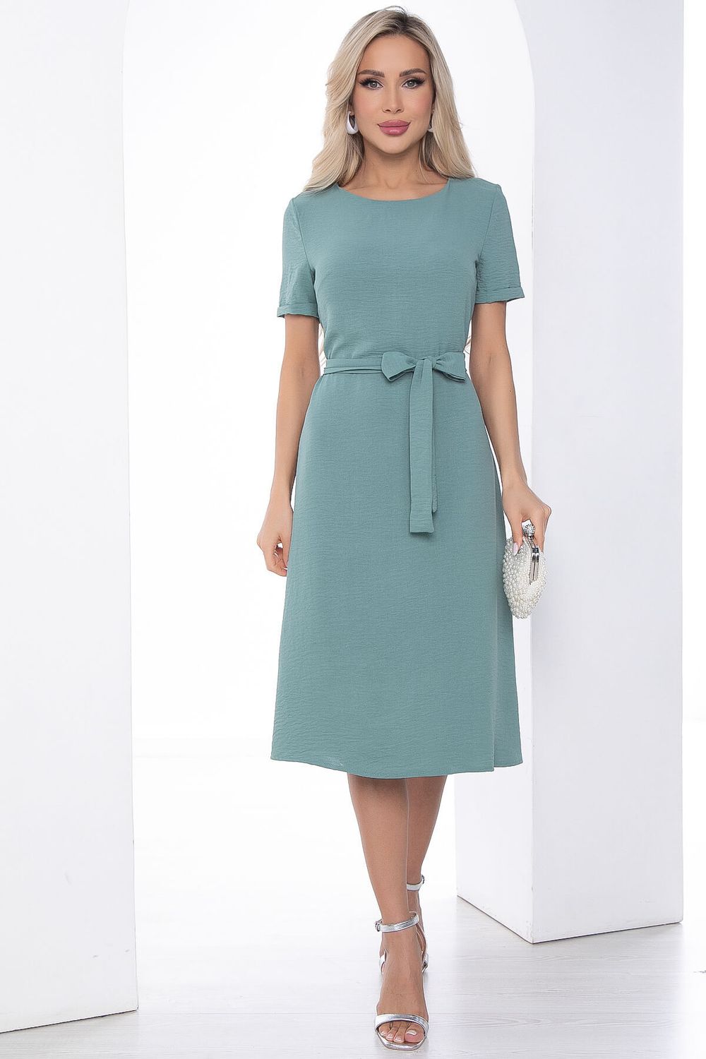 Платье "Подиум" (морская волна) П9097 LT Collection