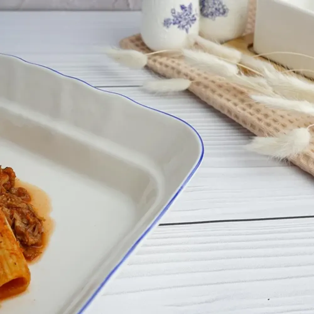 Салатник 1800 мл 25*25 см h6 см квадратный Sea Flower P.L. Proff Cuisine [6]